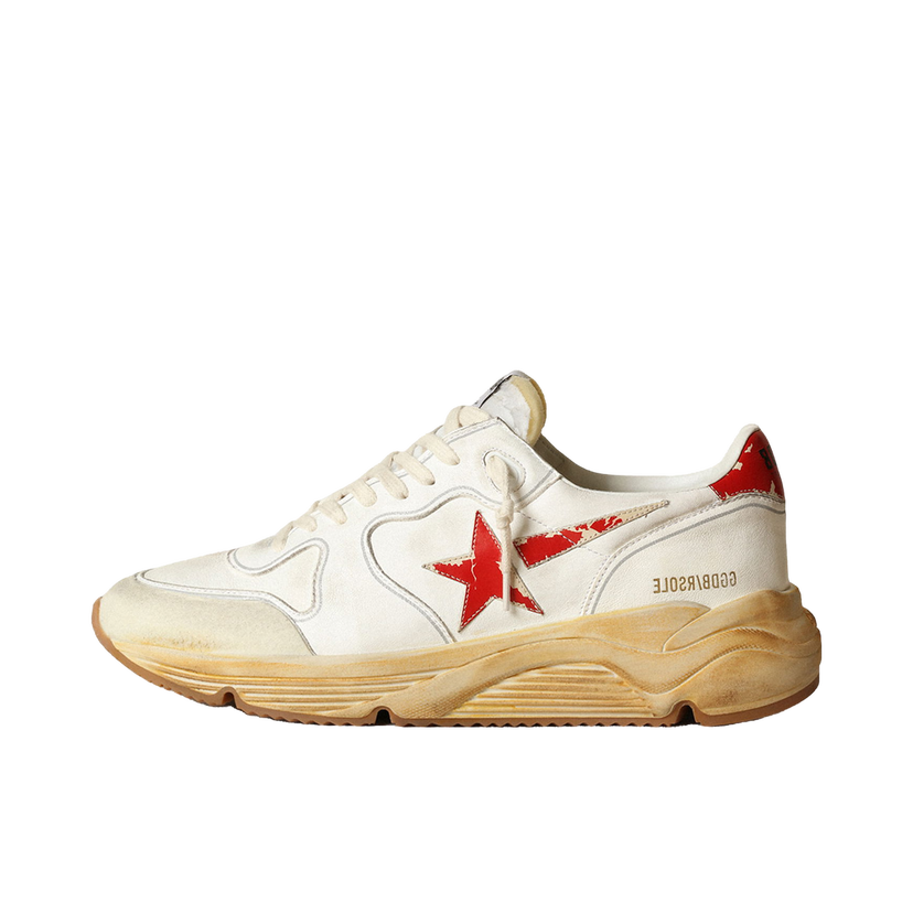 Tenisice i cipele Golden Goose Running Sole White Red Bijela | GMF00126.F003460.10575