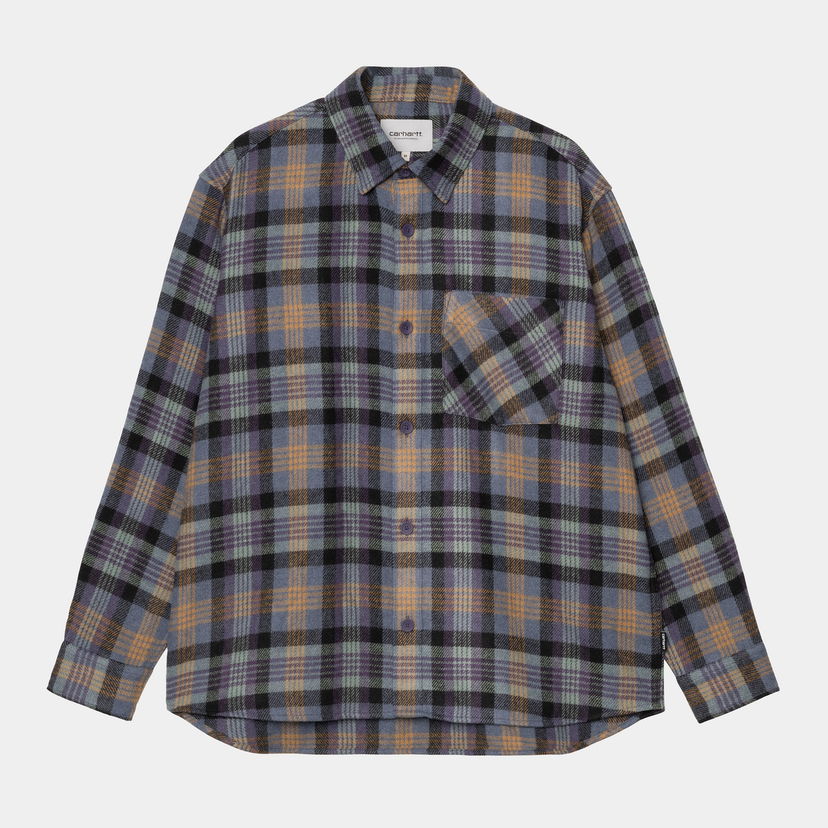Košulja Carhartt WIP Carhartt WIP Dern Long Sleeve Shirt Plava | I035331_10