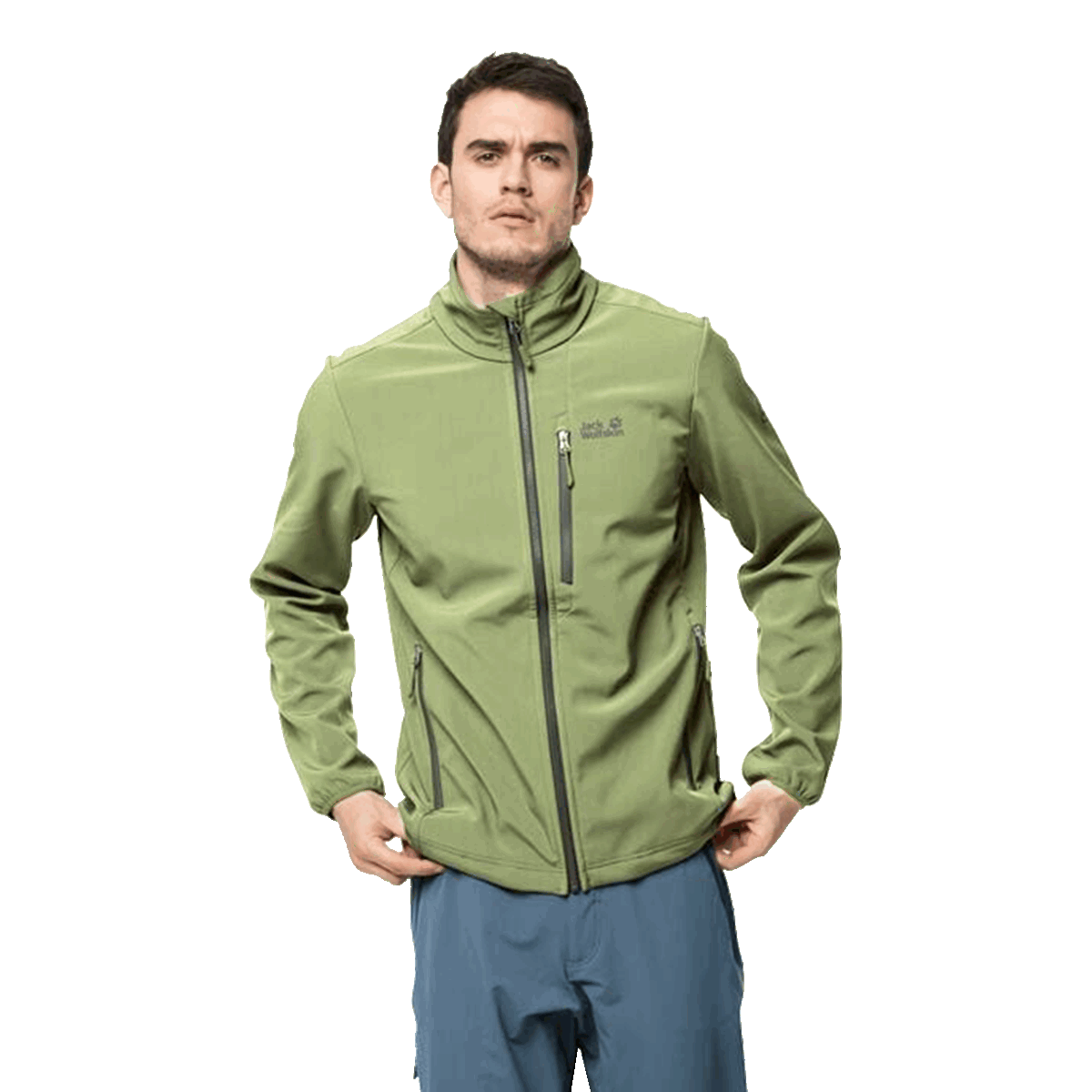 Jakna Jack Wolfskin Whirlwind Softshell Jacket Zelena | 1305801-4129, 0