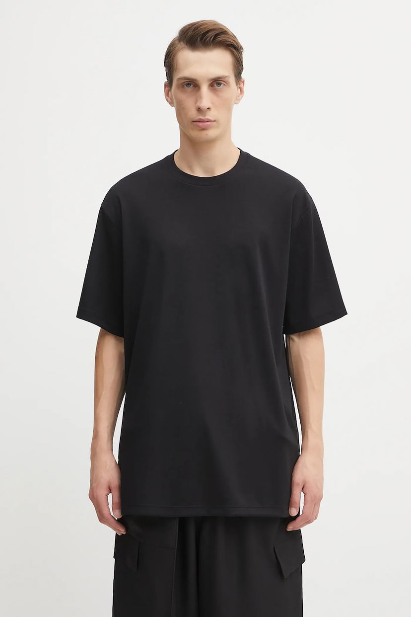 Majica kratkih rukava Y-3 Y-3 Premium Short Sleeve T-Shirt Crna | JX7279