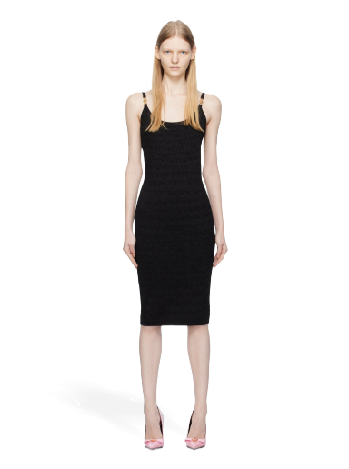 Suknja Versace Croc Crna | 1011396_1A08878