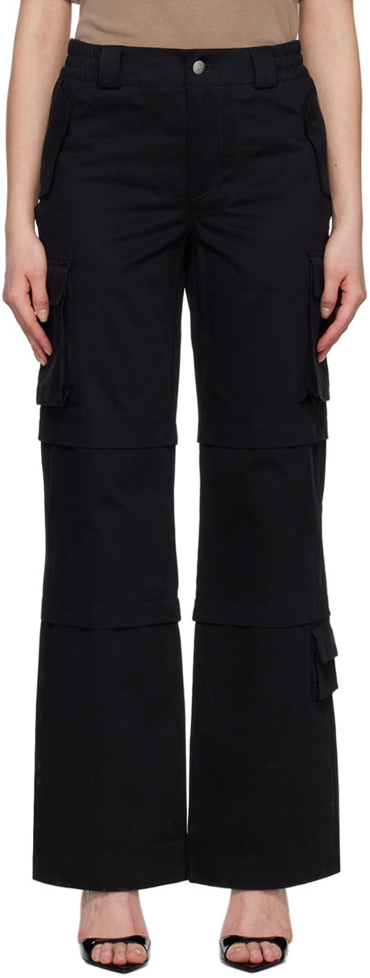Cargo hlače MISBHV Work Utility Cotton Cargo Pants Crna | 3121W309