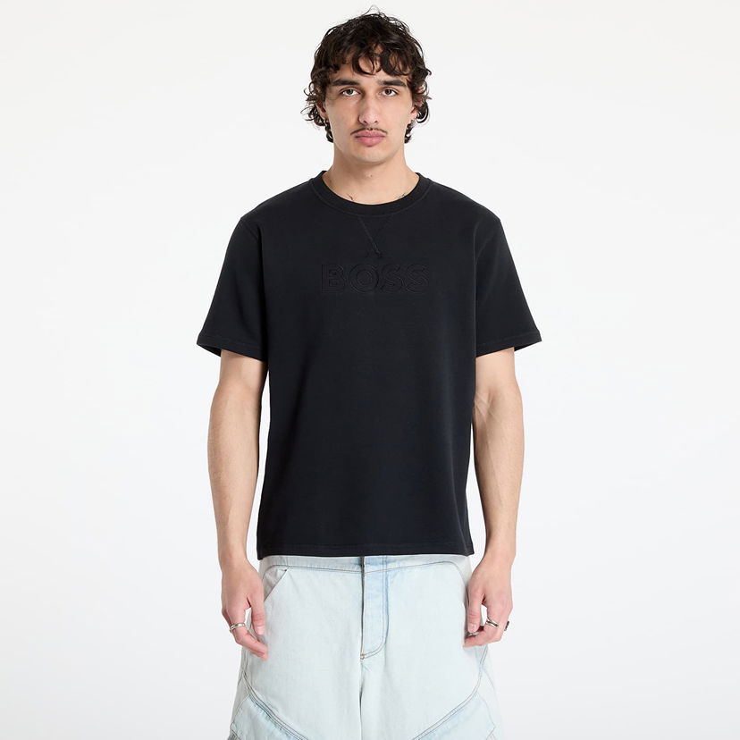 Majica kratkih rukava BOSS Hugo Boss David T-Shirt Crna | 50540519-001