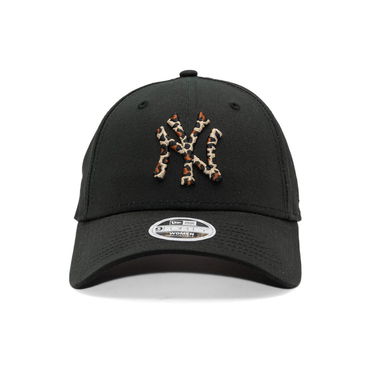 Kapa New Era 9FORTY MLB Leopard Infill NY Yankees Adjustable Cap Crna | 60691330, 1