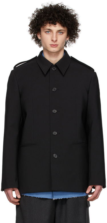 Košulja We11done We11done Regular Collar Jacket Crna | WD-JK1-22-084-M-BK, 0