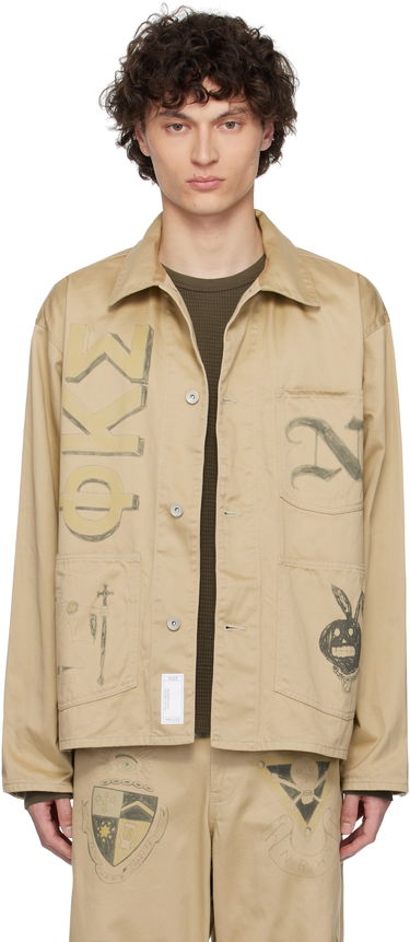 Jakna Neighborhood Neighborhood Memorial Coverall Jacket Bež | 251AQNH-JKM01, 0