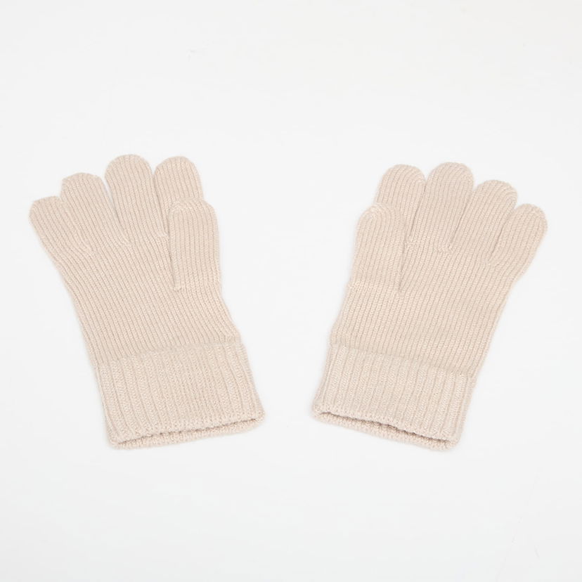 Rukavice CALVIN KLEIN Calvin Klein Patch Wool Knitted Gloves Bež | LV14D8031G RMU