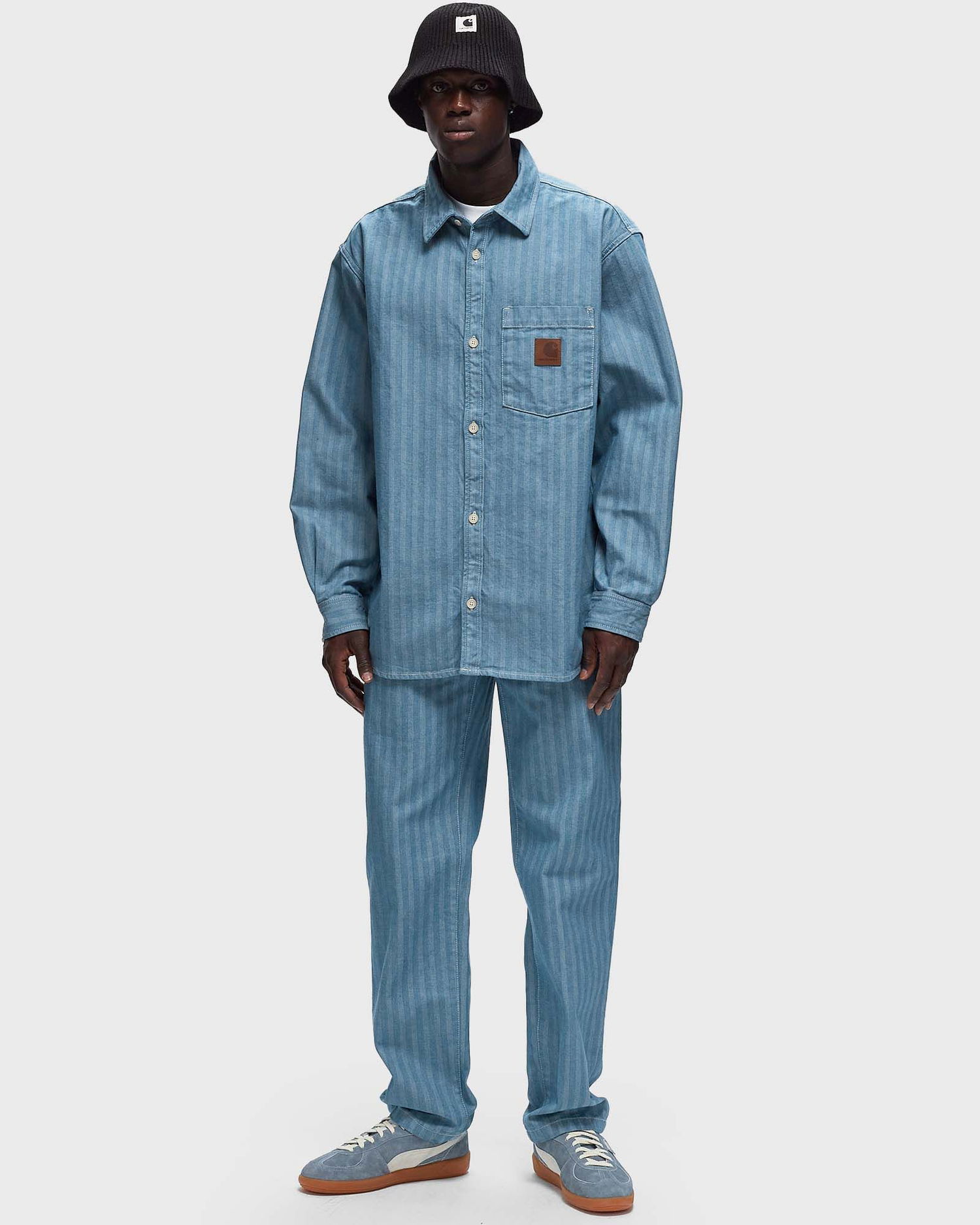Jakna Carhartt WIP Menard Shirt Jacket Plava | I033577-01.02, 1