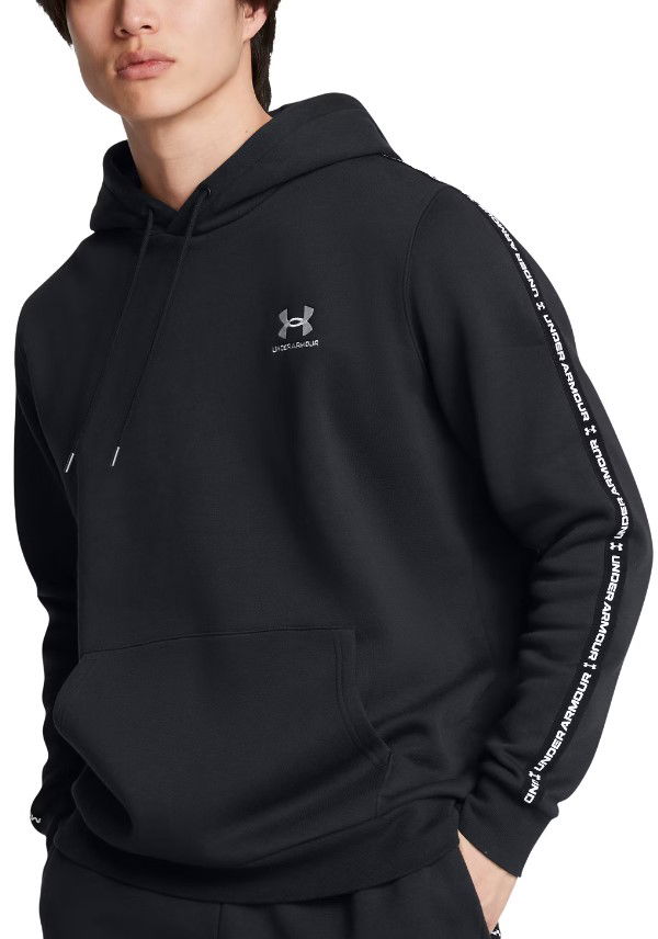 Dukserice Under Armour UA Icon Fleece HD Taping Hoodie Crna | 1389356-001