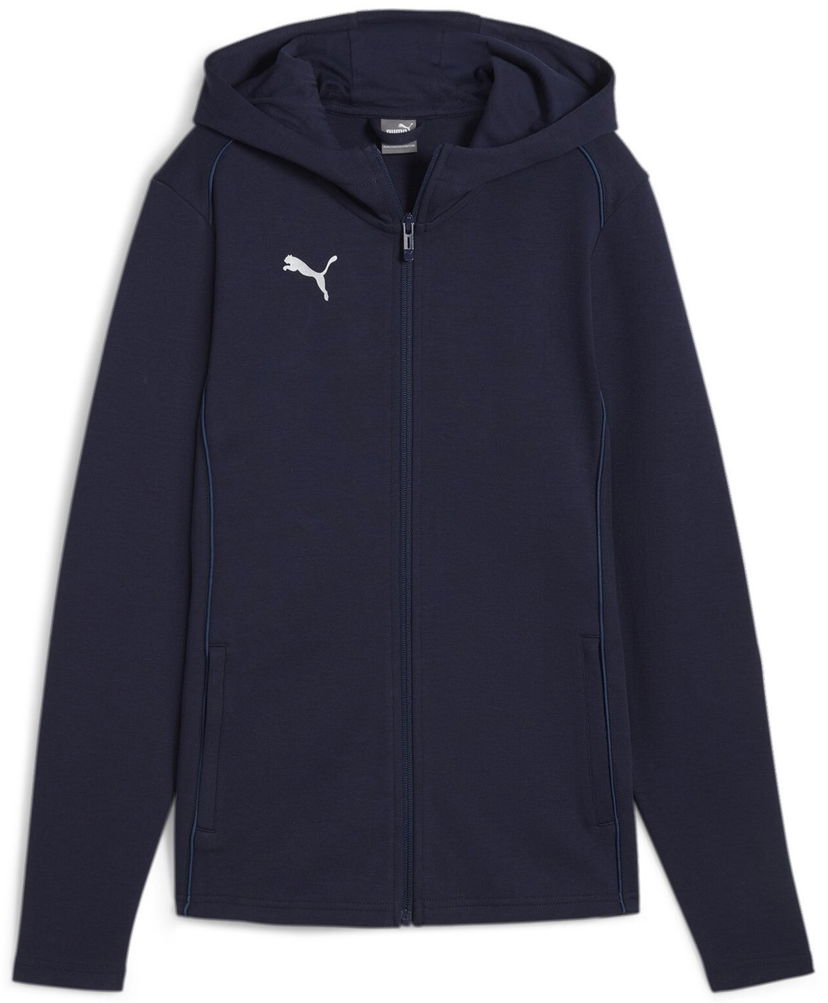 Dukserice Puma teamFINAL Casuals Hooded Jkt Wmn Crna | 658531-06