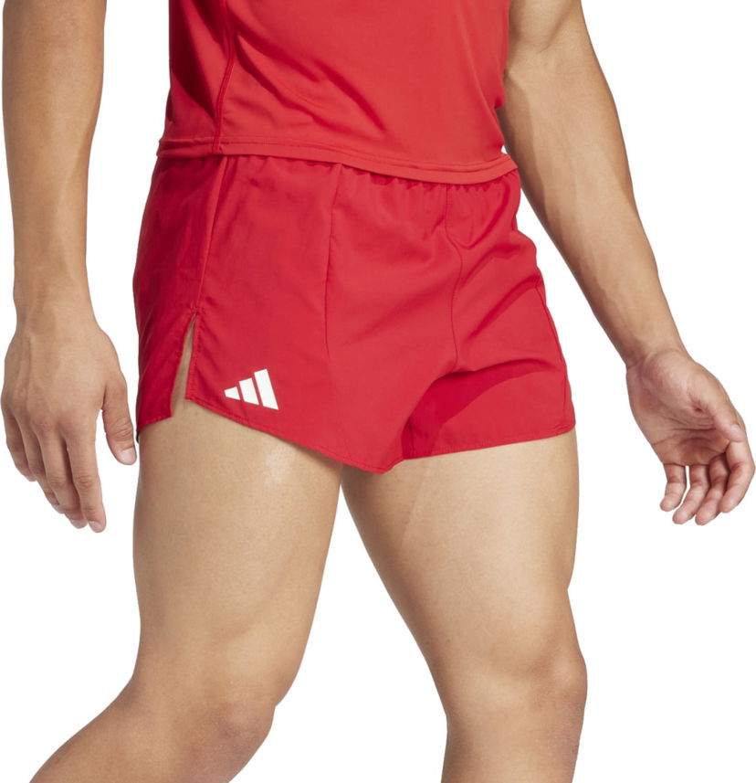 Kratke hlače adidas Performance Adizero Running Shorts Crvena | it1827