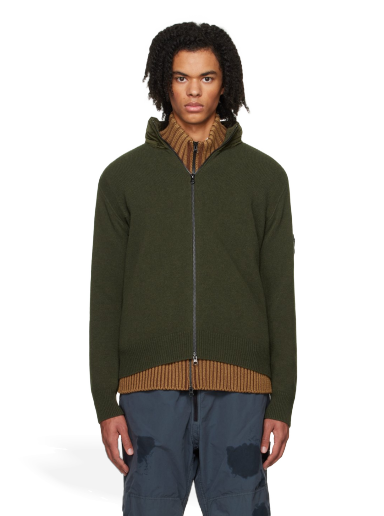 Džemper Stone Island Two-Way Zip Sweater Zelena | 7915504A3