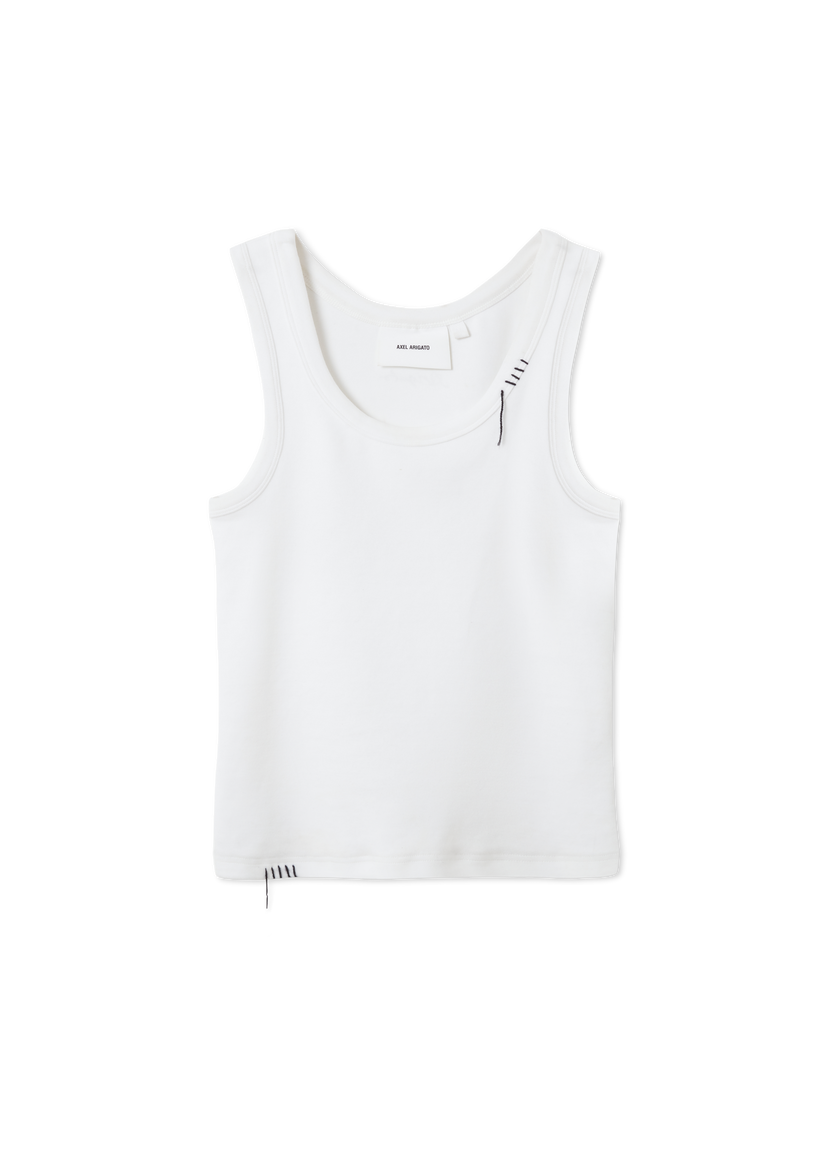 Majica bez rukava AXEL ARIGATO Traced Tank Top Bijela | A3459001