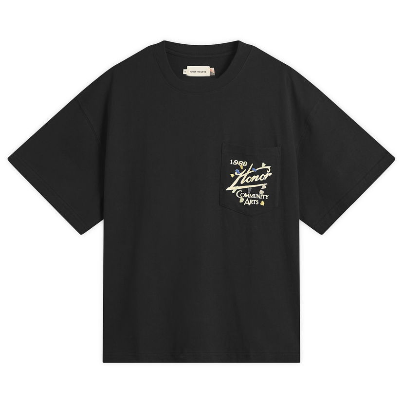 Majica kratkih rukava Honor The Gift Honor the Gift Community Arts T-Shirt Crna | HTG250346-BLK