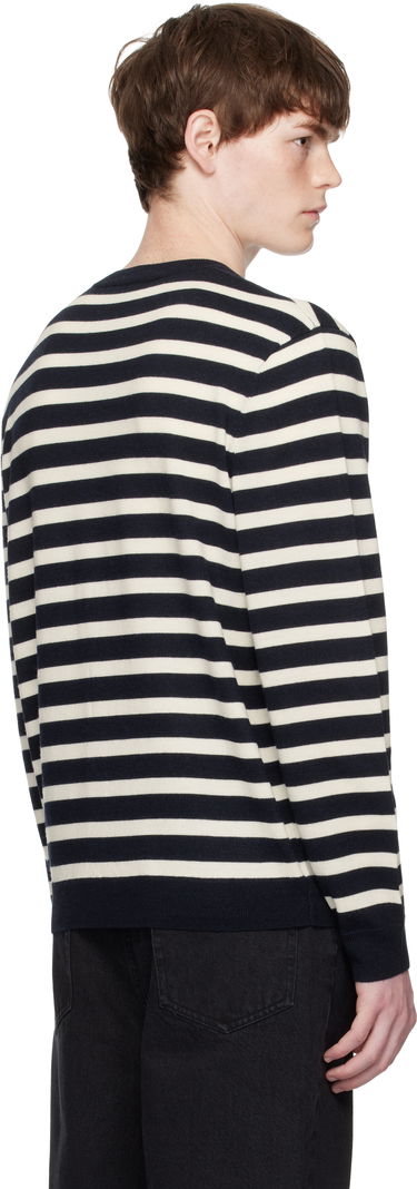 Džemper A.P.C. A.P.C. Matthias Striped Sweater Tamnoplava | WVBEC-H23431, 2