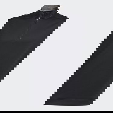 Prsluk adidas Originals Club Quarter-Zip Vest Crna | GH7080, 0