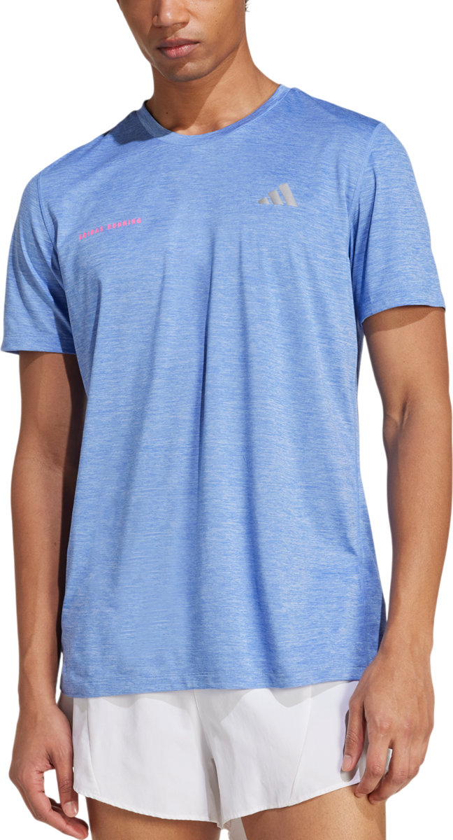 Majica kratkih rukava adidas Originals Own the Run Melange Tee Plava | jl8725