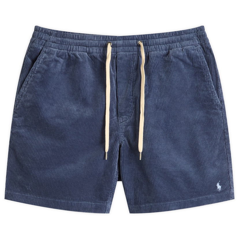 Kratke hlače Polo by Ralph Lauren Corduroy Prepster Shorts, Size Large Plava | 710800214-NVY