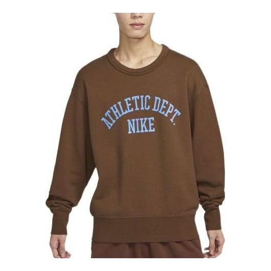 Džemper Nike Sportswear Trend Fleece Retro Crew Sweatshirt Smeđa | DX0026-259, 0