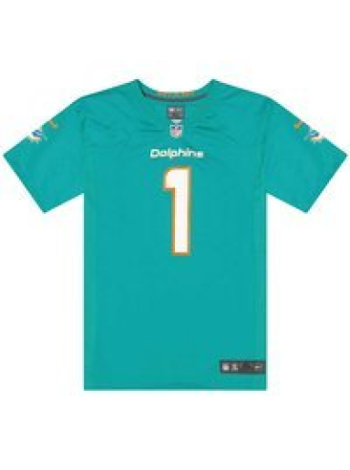 Dres Nike NFL Miami Dolphins Home Game Jersey Tua Tagovailoa 1 Tirkiz | 67NM-MDGH-9PF-2NL