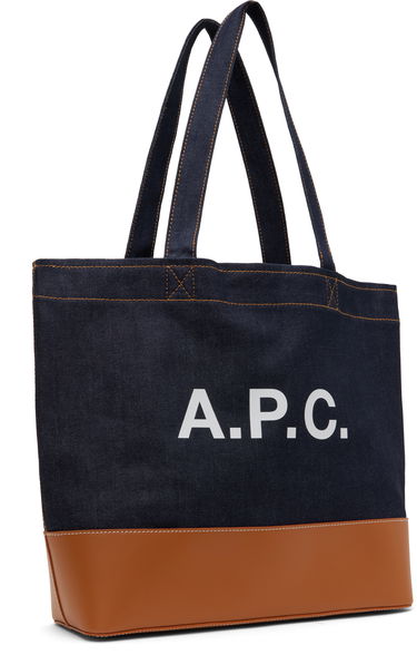 Tote bag A.P.C. A.P.C. Axel E/W Denim Tote Plava | CODDP-M61917, 1