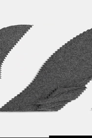 Šešir GANNI Soft Wool Balaclava Siva | A6475, 0