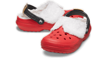 Tenisice i cipele Crocs Classic Lined Santa Clogs Crvena | 210933-6WE, 1