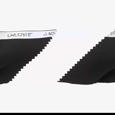 Bokserice Lacoste Trunks Underwear 3-Pack Crna | 5H9002 031, 4