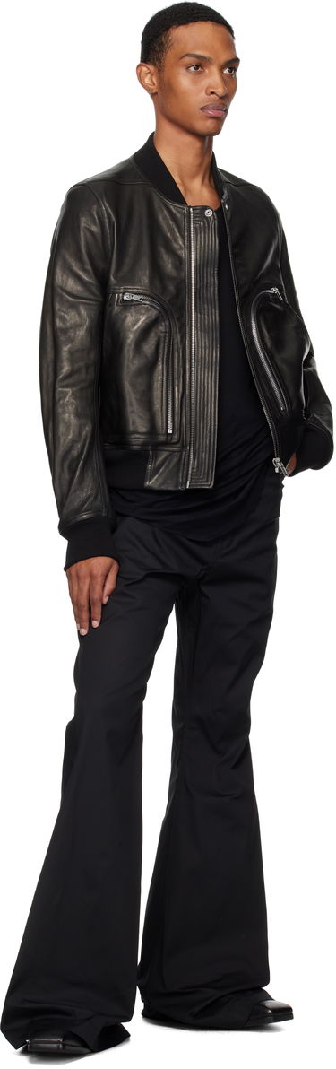 Hlače Rick Owens Rick Owens Concordians Bolan Bootcut Trousers Crna | RU02E1335 TE, 3