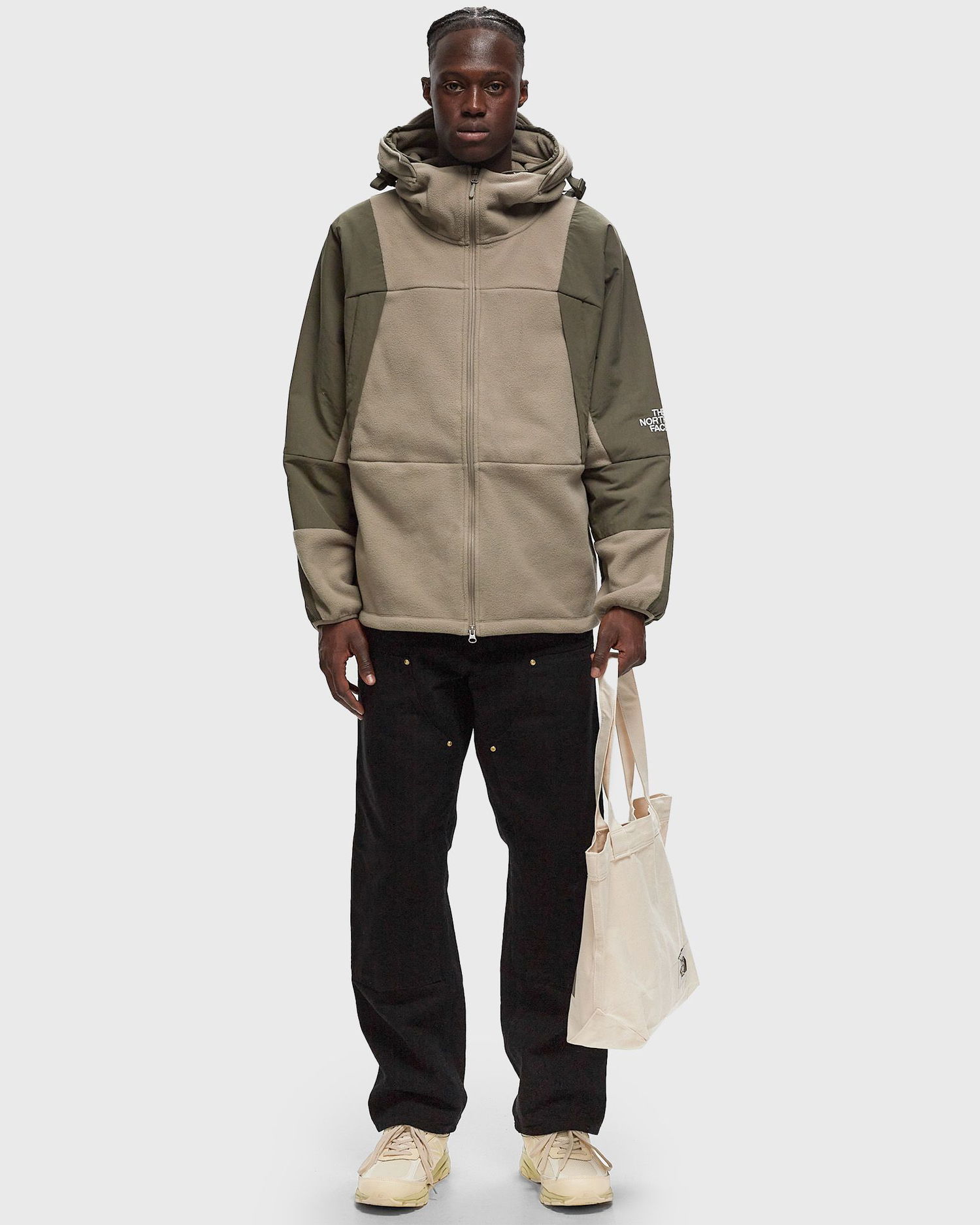 Dukserice The North Face Fleece Jacket With Hood Bež | NF0A8A849O01, 1