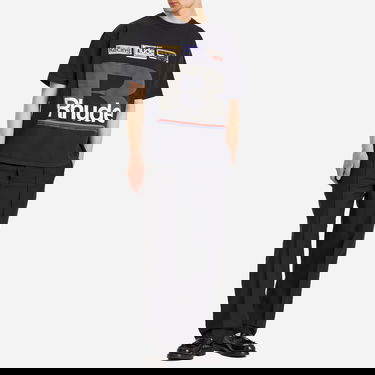 Majica kratkih rukava Rhude Rhude Petrol Patch T-Shirt, Size Large Crna | RHSS25TT12012-2306, 4