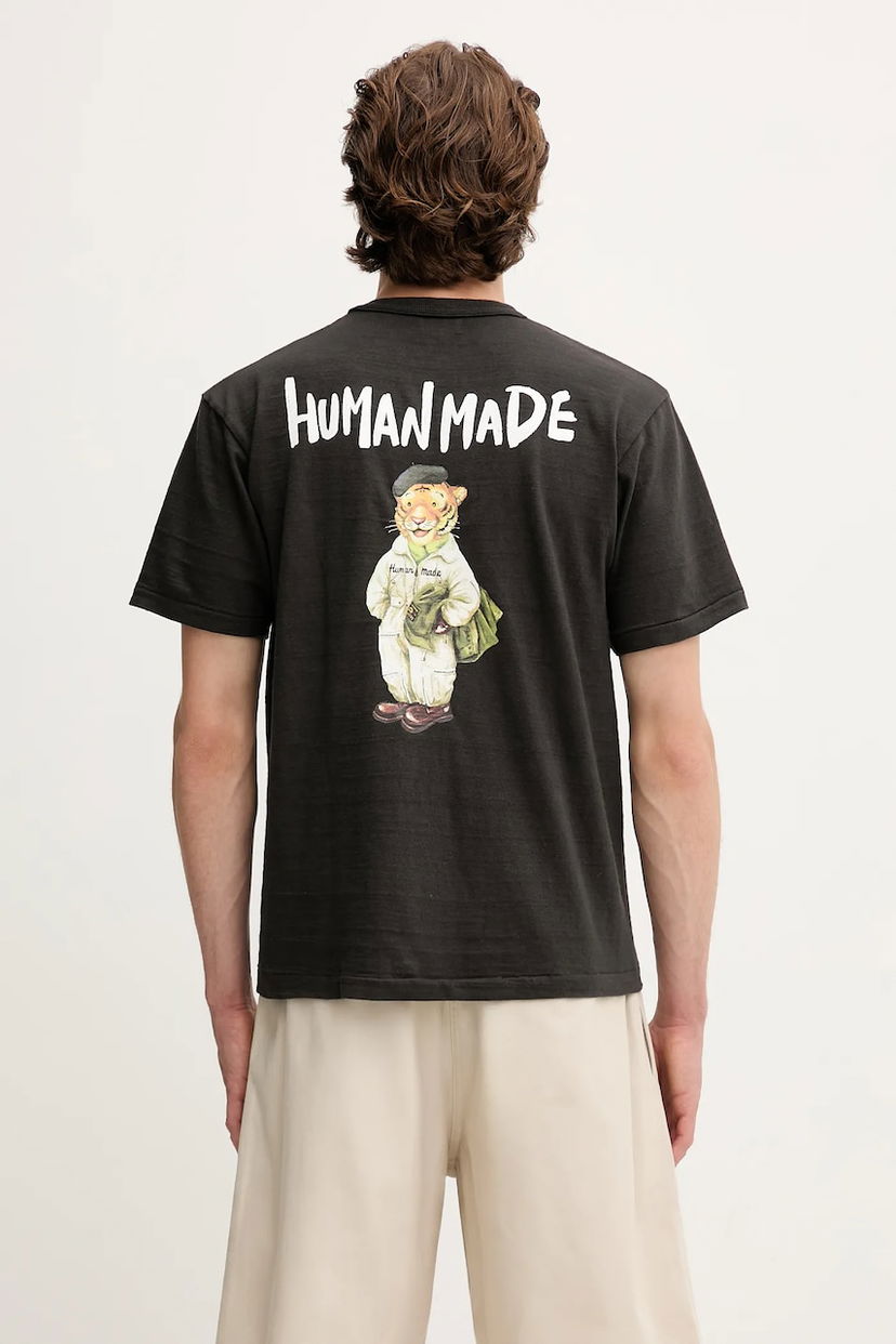 Majica kratkih rukava Human Made Human Made Knitted Graphic T-Shirt Crna | HM29TE013
