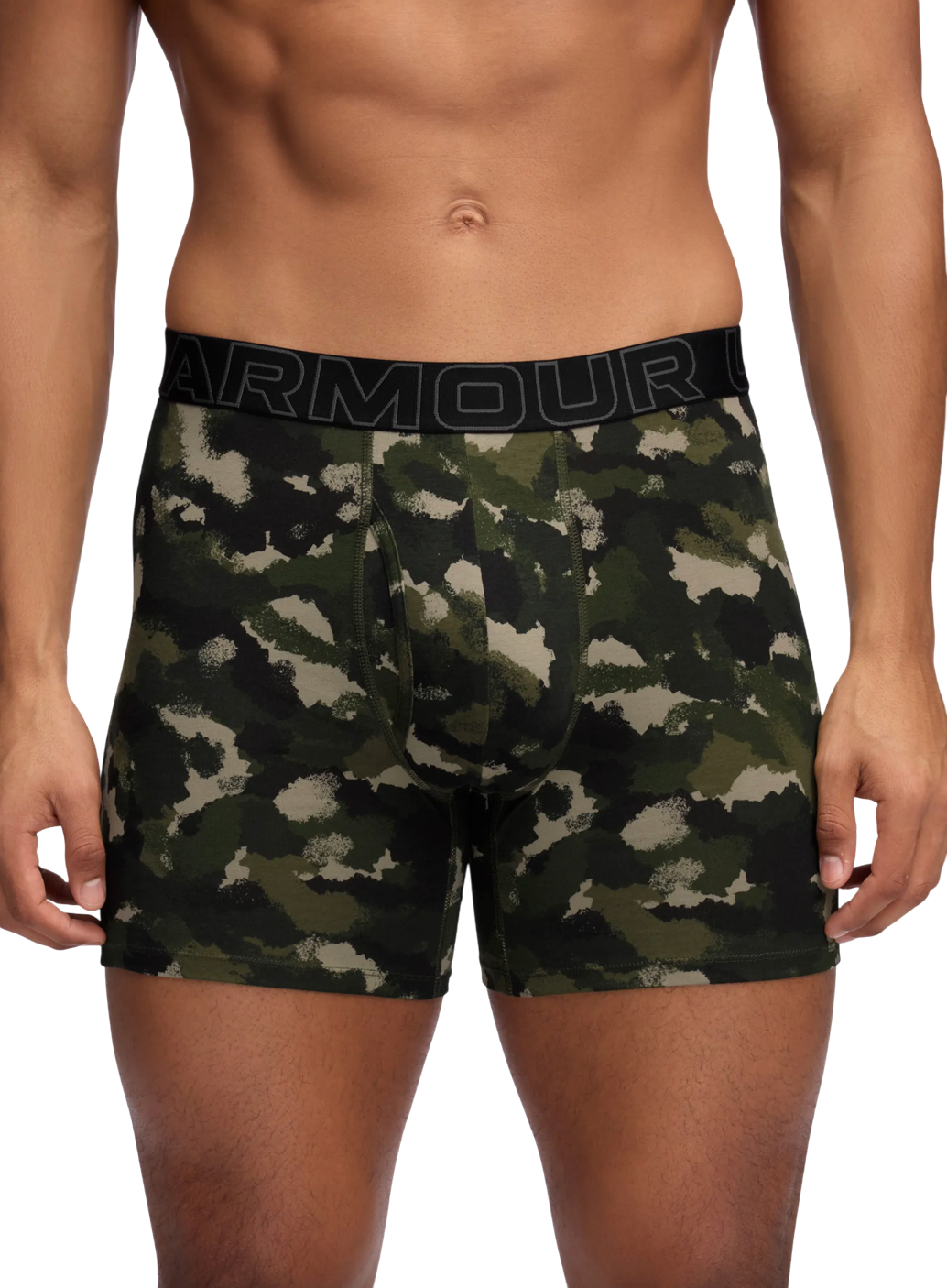 Bokserice Under Armour Performance Cotton Printed 6-Inch Boxer Briefs 3-Pack Višebojno | 1383890-391, 1
