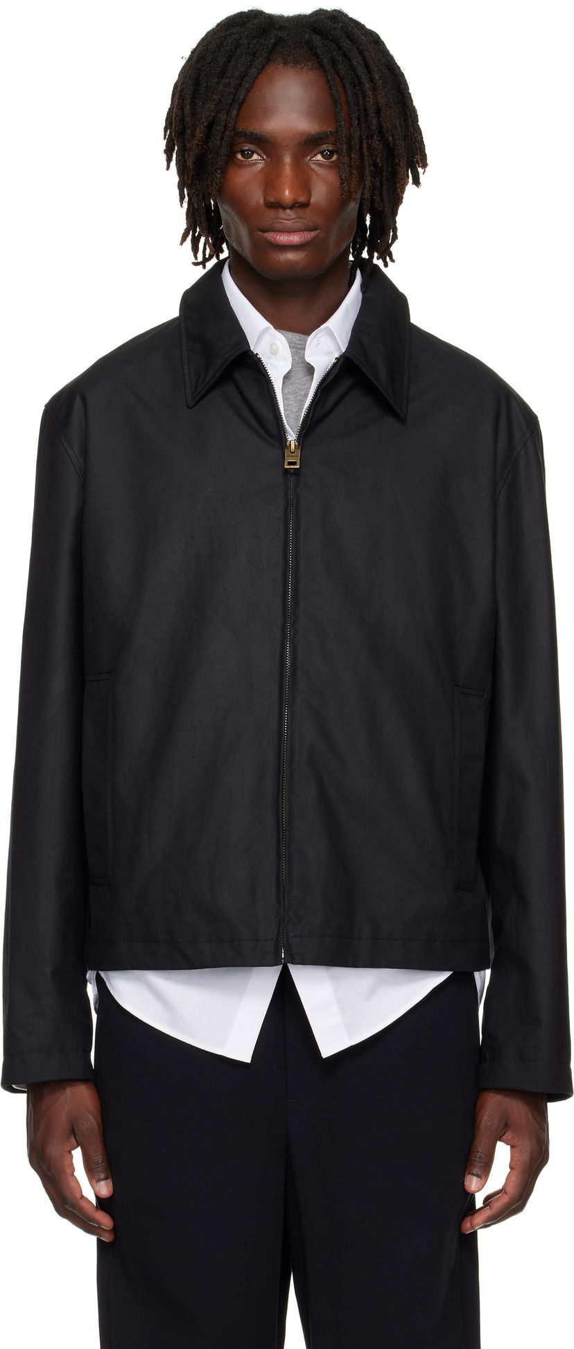Jakna BOSS Hugo Water-Repellent Jacket Crna | 50544628