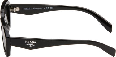 Sunčane naočale Prada Angular Rectangle Acetate Sunglasses Crna | 0PR A12S 8056597967884, 2