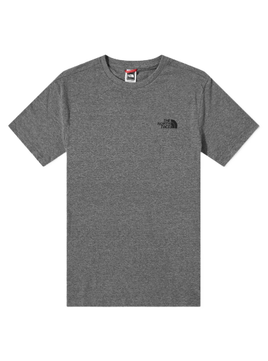 Majica kratkih rukava The North Face Simple Dome Tee Siva | NF0A2TX5JBV
