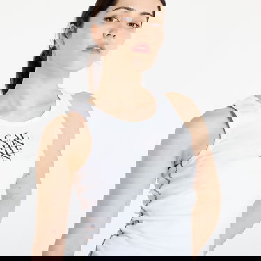 Majica bez rukava CALVIN KLEIN Calvin Klein Jeans Cotton Rib Tank Top Bijela | LV044C219G YAA, 1