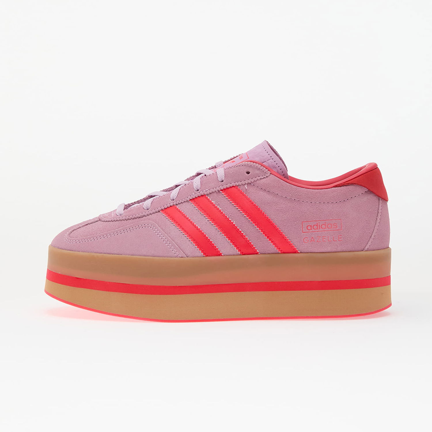 Tenisice i cipele adidas Originals Gazelle Stack W Bliss Lilac/ Lucid Red/ Gum Ružičasta | JS3925, 0