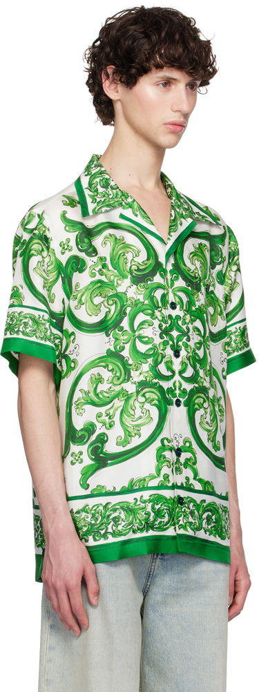 Košulja Dolce & Gabbana Print Shirt Zelena | G5JH9THI1S6, 1