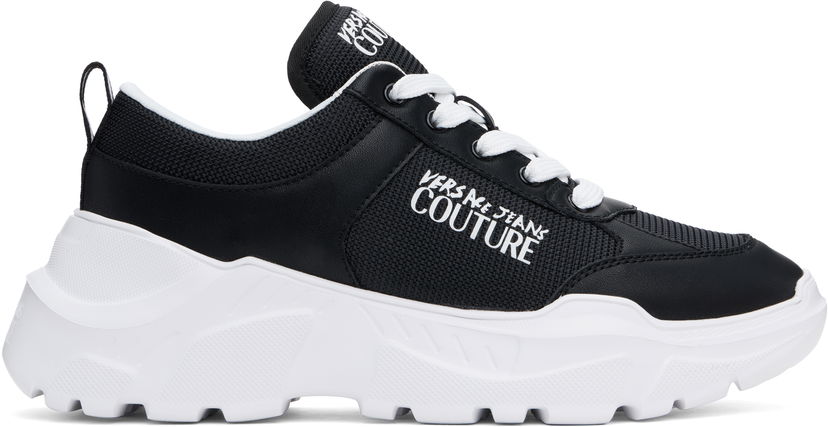 Tenisice i cipele Versace Versace Jeans Couture Logo Speedtrack Crna | E78YA3SC1_EZSC52
