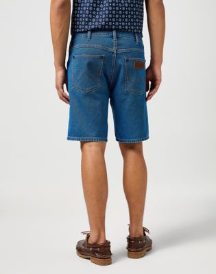 Kratke hlače Wrangler Wrangler Frontier Denim Shorts Plava | 112362493:40