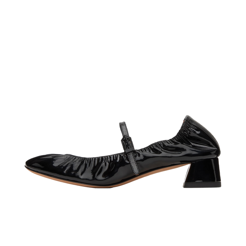 Tenisice i cipele LANVIN Heeled Mary Jane Ballerina Flats Crna | FW-BAMB04-GLOS-H24