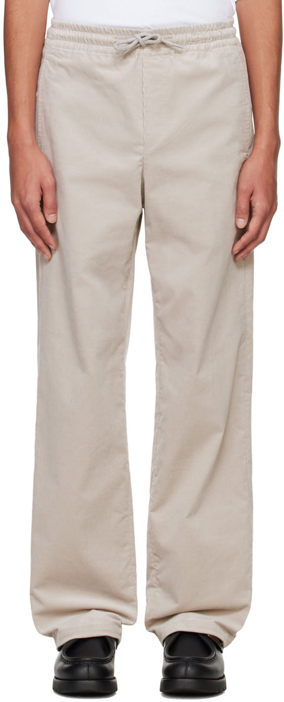 Hlače A.P.C. Vincent Long Trousers Smeđa | COHCG-H08487