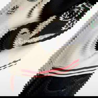 Bomber jakna Footshop Playboy x FTSHP Varsity Jacket UNISEX Grey Bež | FTSHP_503, 31