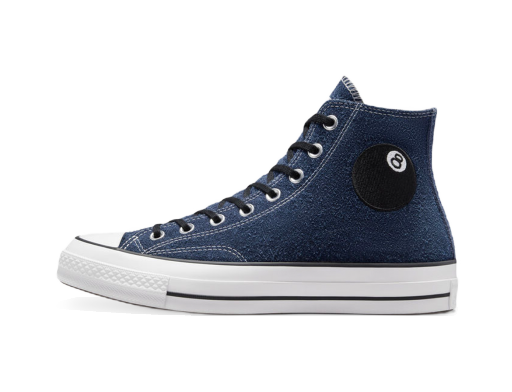 Tenisice i cipele Converse Stüssy 8-Ball x Chuck 70 High "Sargasso Sea" Tamnoplava | A03711C