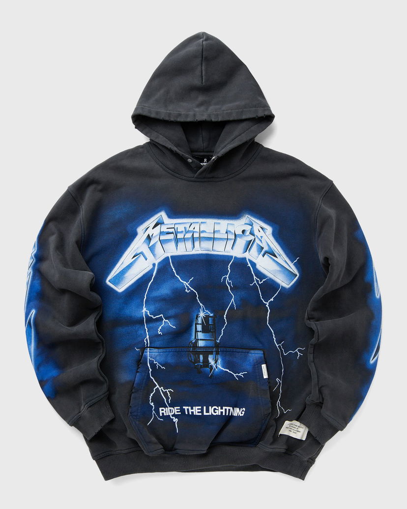 Dukserice Represent Clo Represent Metallica Ride The Lightning Hoodie XXL Crna | MLM4372-020