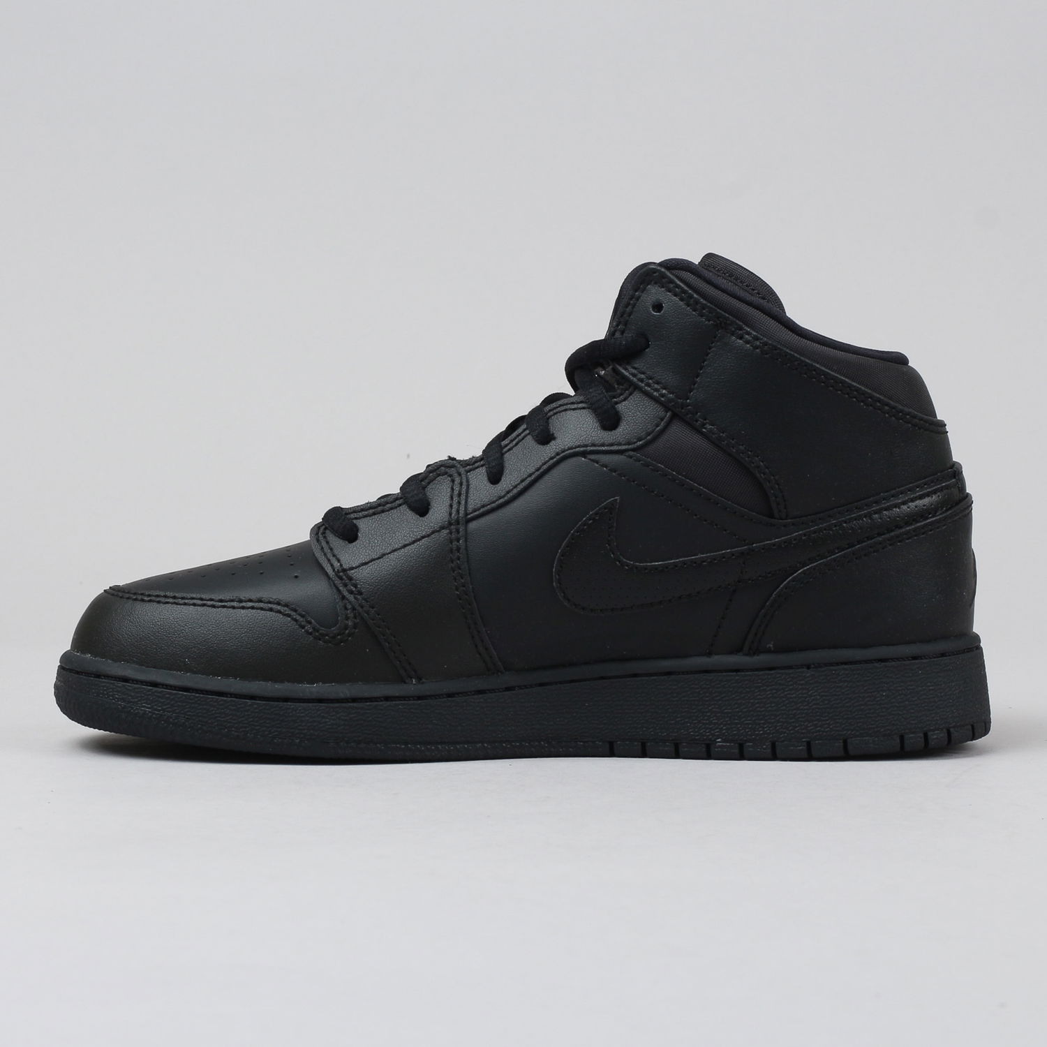 Tenisice i cipele Jordan Air Jordan 1 Mid ''Black White'' Crna | 554724-034, 0