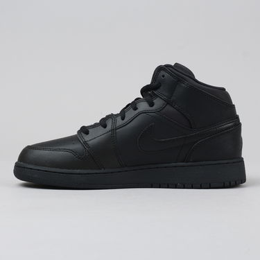Tenisice i cipele Jordan Air Jordan 1 Mid ''Black White'' Crna | 554724-034, 0