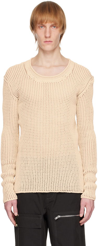 Džemper Dion Lee Grid Knitted Sweater Bež | C7163R23, 0