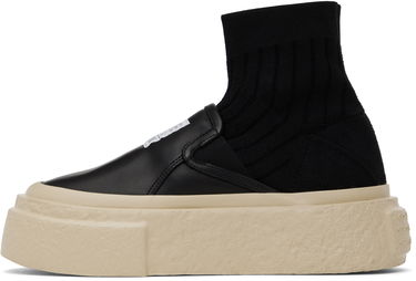 Tenisice i cipele Maison Margiela MM6 Maison Margiela Knit Sock Platform Crna | S59WS0232 P8087, 2